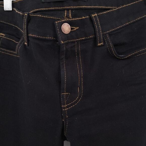 J Brand Black Straight Jeans 28 - Picture 6 of 8